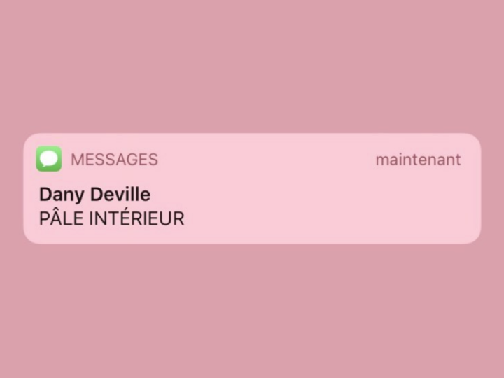 Un clip pour Dany Deville : Pâle intérieur !