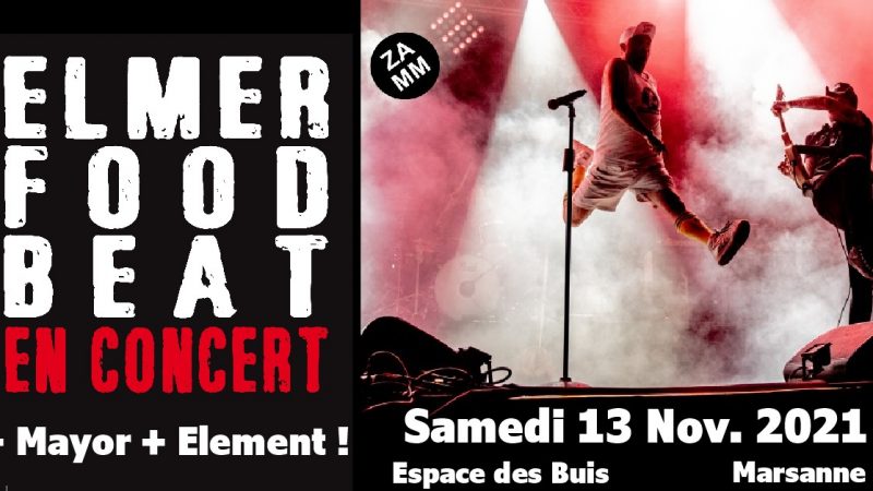 Elmer Food Beat en concert à Marsanne !