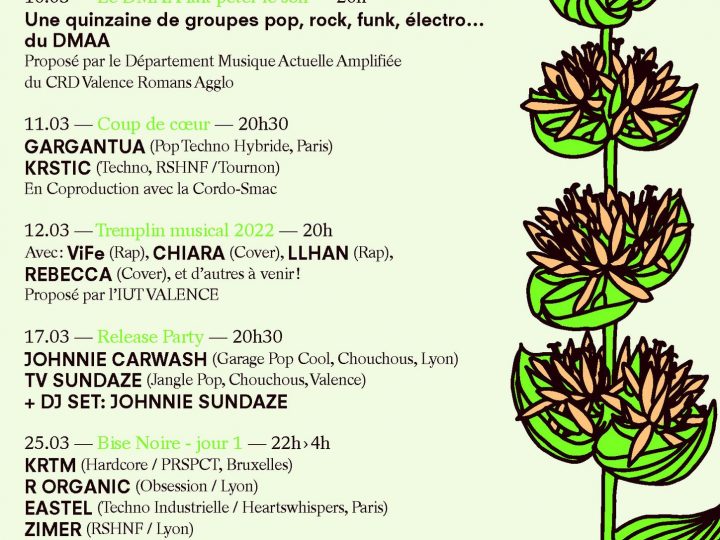 En mars au Mistral Palace (Valence)