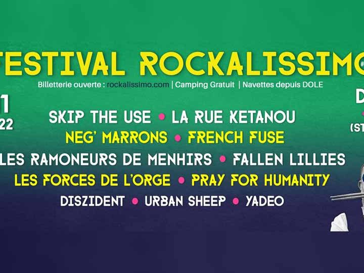 Festival Rockalissimo 2022 : La programmation !