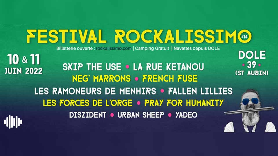 Festival Rockalissimo 2022 : La programmation !