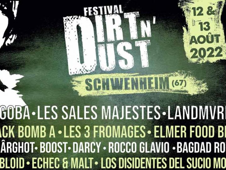 Reporté – Découvrez la programmation du Dirt N’ Dust Fest première édition !