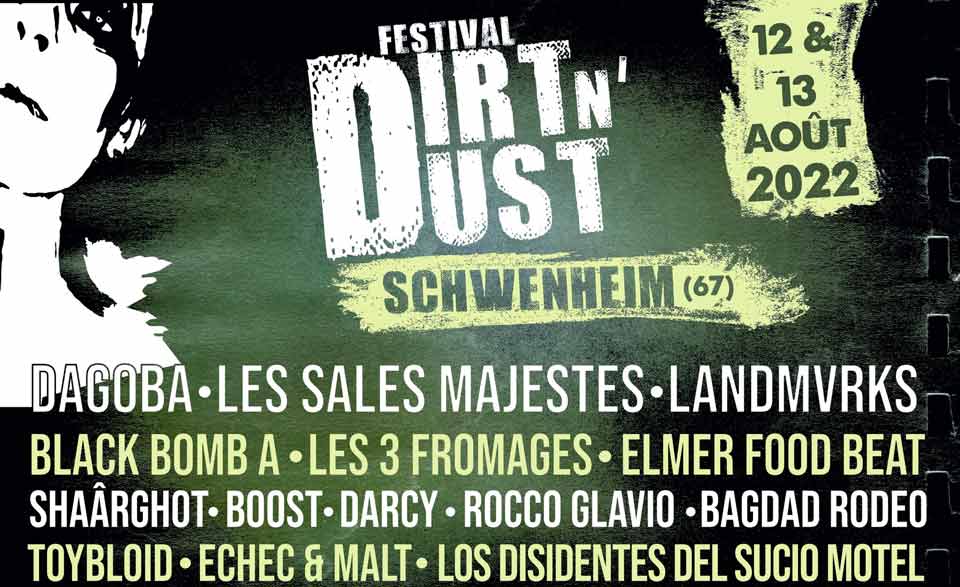 Reporté – Découvrez la programmation du Dirt N’ Dust Fest première édition !
