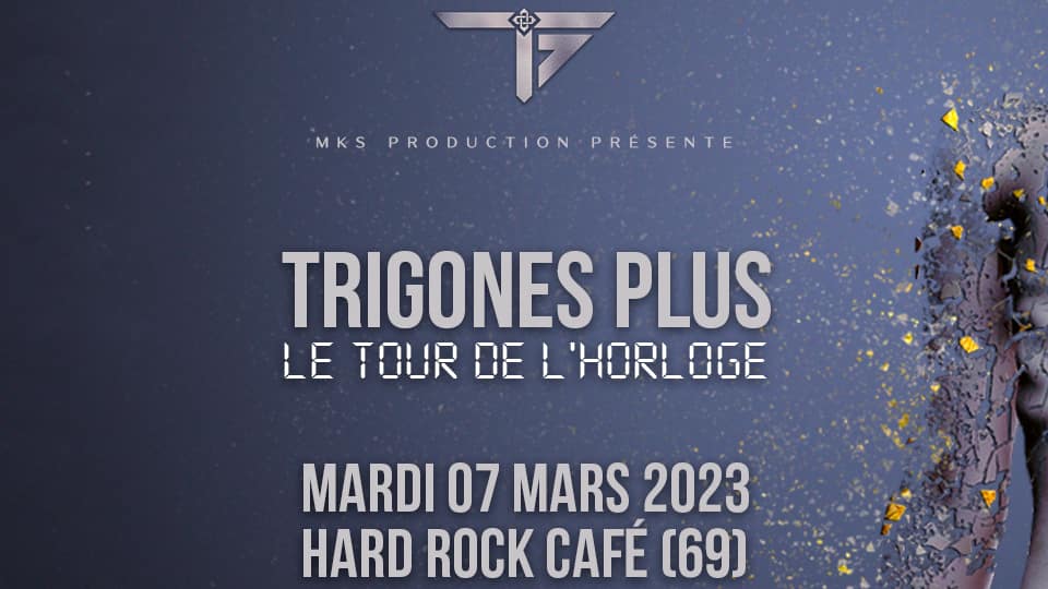 Trigones plus + Nat au Hard Rock Café de Lyon (concert du 7 mars 2023)