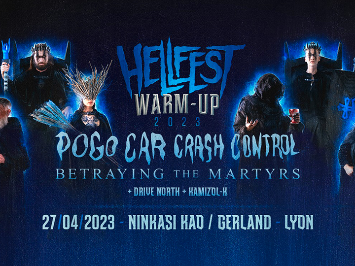 Warmup Hellfest 2023 au Ninkasi Kao (jeudi 27 avril 2023)