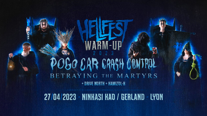 Warmup Hellfest 2023 au Ninkasi Kao (jeudi 27 avril 2023)