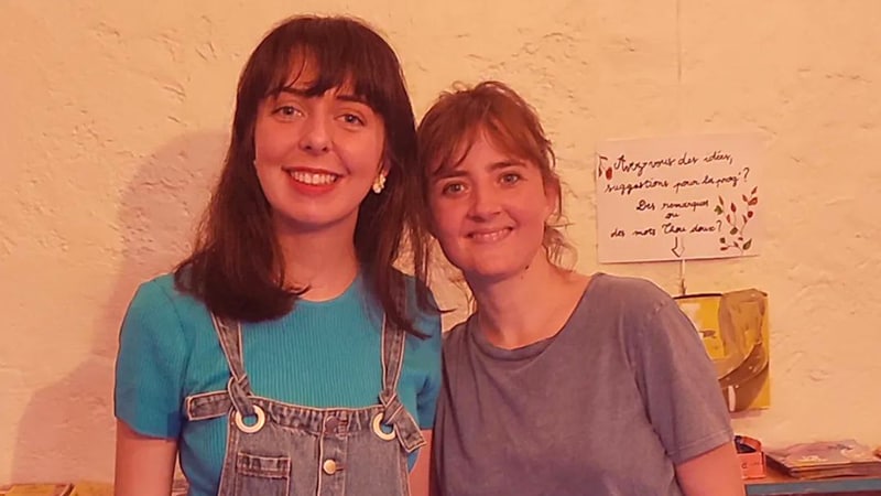 Meg (à gauche) et Sophie Le Cam (à droite) - Photo diffusée par Meg sur son instagram