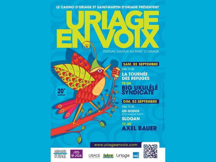 Programmation du Festival Uriage en Voix 2023