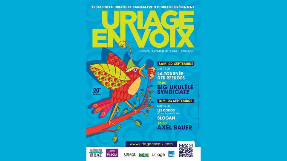 Programmation du Festival Uriage en Voix 2023
