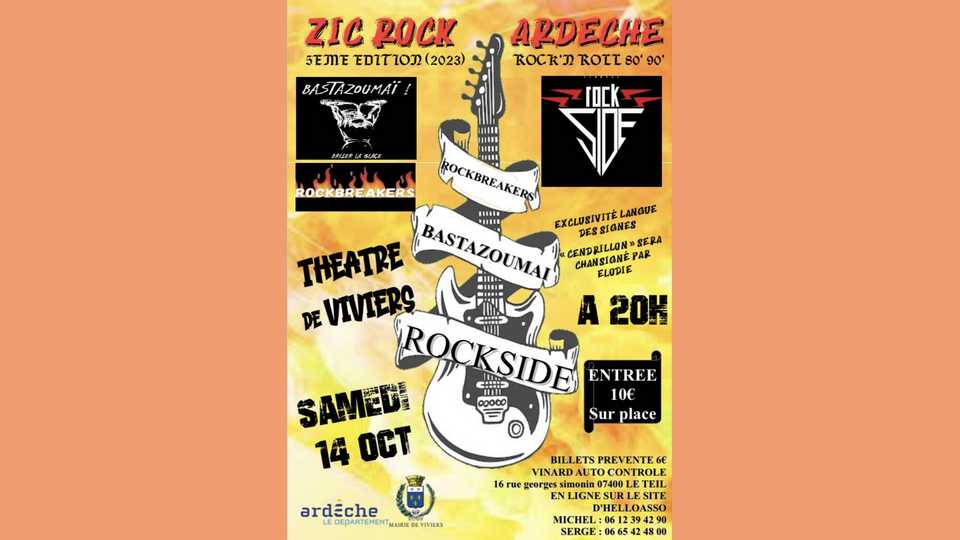 Zic Rock’Ardèche propose une nouvelle soirée !
