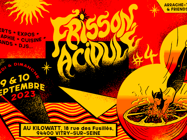 Festival Frisson Acidulé #4 (9 et 10 septembre 2023)