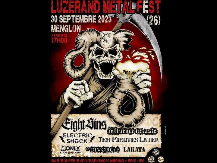 Programmation du Luzerand Metal Fest 2023