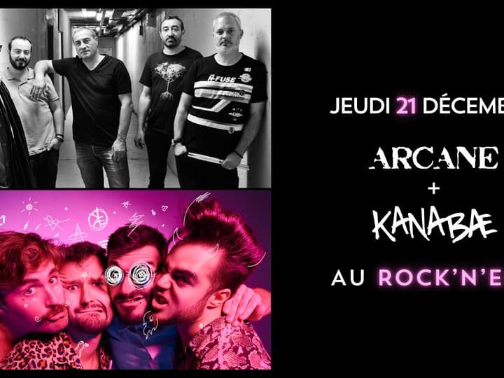 Arcane + Kanabae au Rock N’Eat (21 décembre 2023)