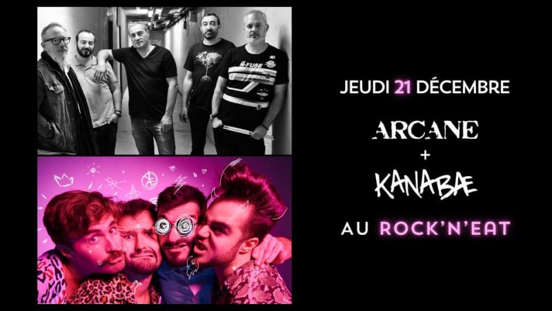 Arcane + Kanabae au Rock N’Eat (21 décembre 2023)