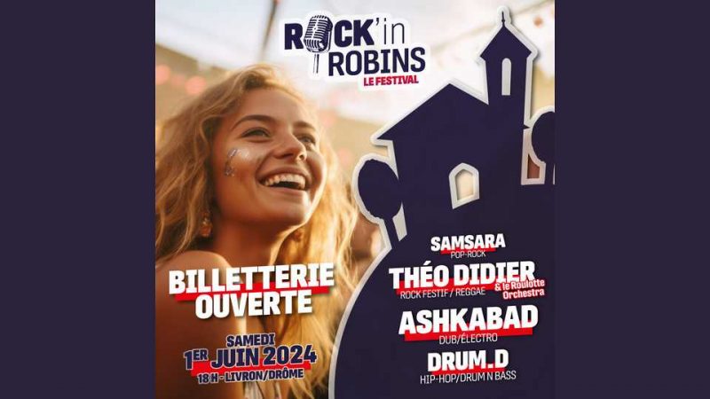 Festival Rock’in Robins 2024 : première !
