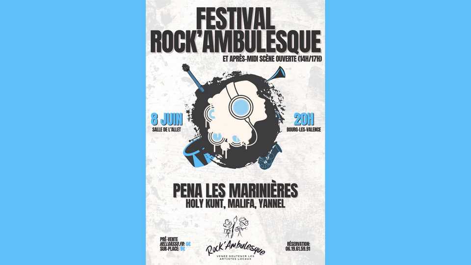 Festival Rock’Ambulesque 2024 : en route pour la deuxième édition