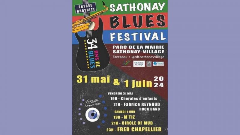 Sathonay Blues Festival 2024 : la programmation !