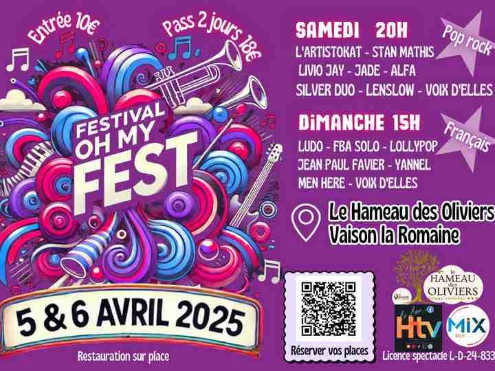 Festival Oh ! My Fest 2025 : première !