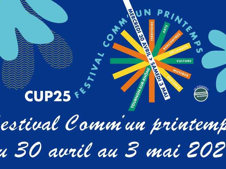 Festival Comm’un Printemps 2025 : on sait tout !
