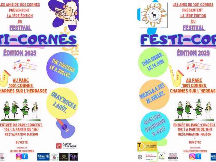 Une première en 2025 pour le Festi-Cornes !
