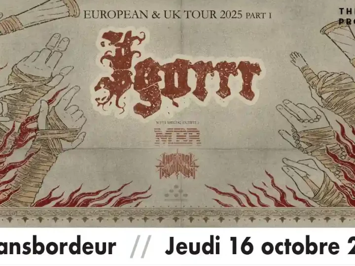 Le concert : Imperial Triumphant – Master Boot Record – Igorrr au Transbordeur comme si vous y étiez !